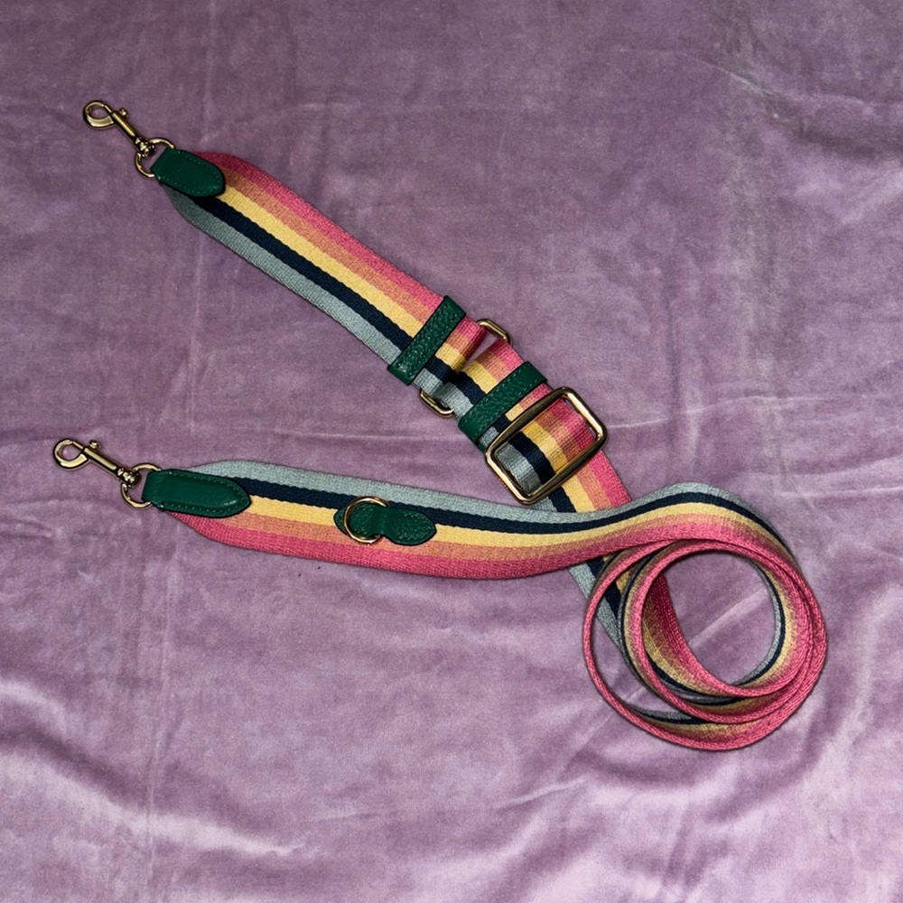 🌈RARE Coach Rainbow Crossbody Chain❤️